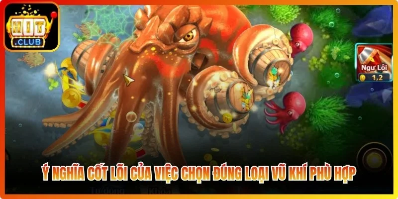Ý nghĩa cốt lõi của việc chọn đúng loại vũ khí phù hợp