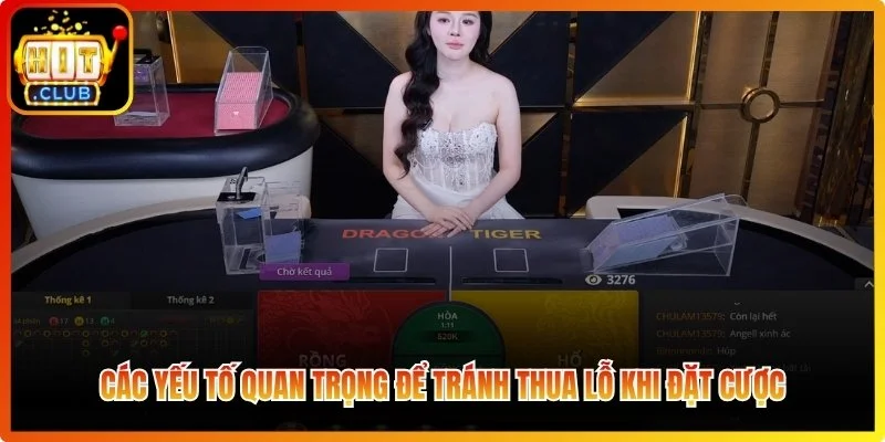 Các yếu tố quan trọng để tránh thua lỗ khi đặt cược