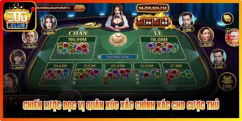 Chiến lược đọc vị quân xúc xắc chính xác cho cược thủ