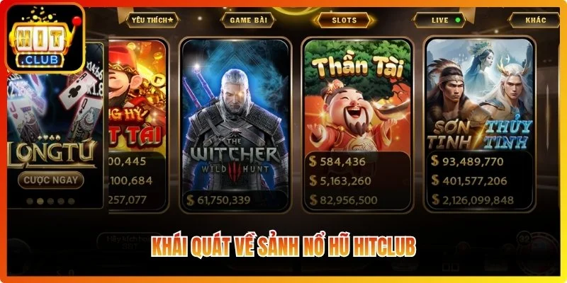Nổ Hũ Hitclub - Sảnh Quay Thưởng Hấp Dẫn Và Uy Tín