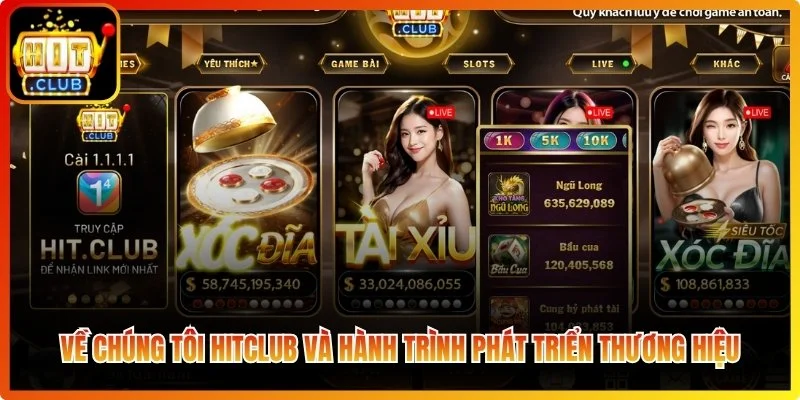 Về chúng tôi HitClub và hành trình phát triển thương hiệu